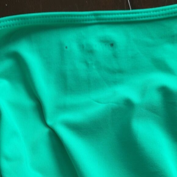 Land’s End Plus Regular Sizes Coverup Ruched Rashguard tunic Green Various - Picture 12 of 16